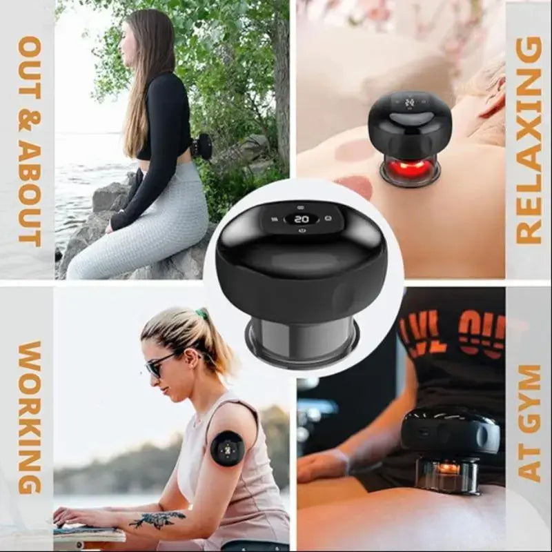 Heated Body Gua Sha Sculpting Tool – at-home spa device