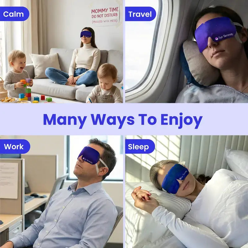 Instant Relief Self-Heating Eye Masks – 5 pack