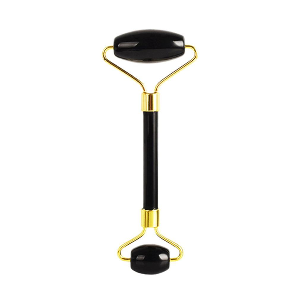Obsidian facial roller