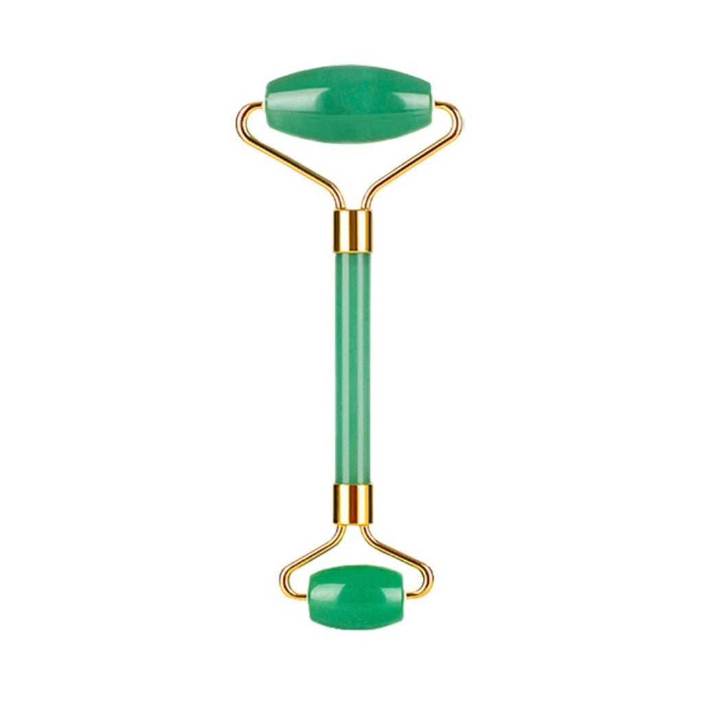 Jade facial roller — second angle