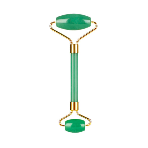 Jade facial roller — second angle